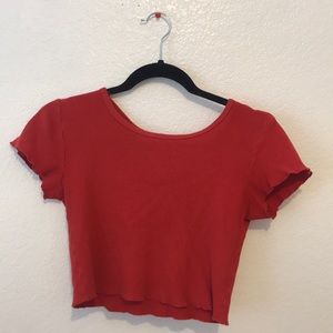 Brandy melville red thermal